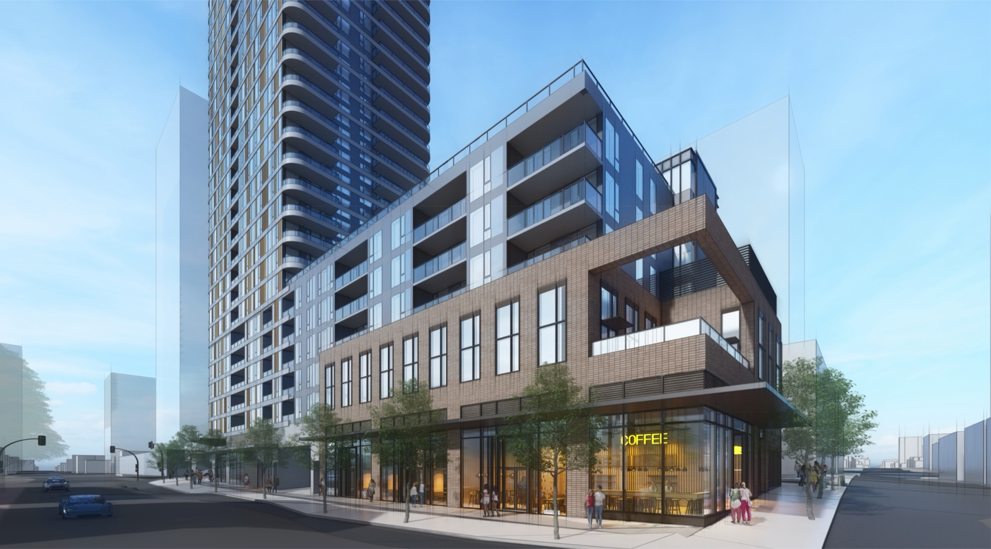 The new building at Broadway & Arbutus