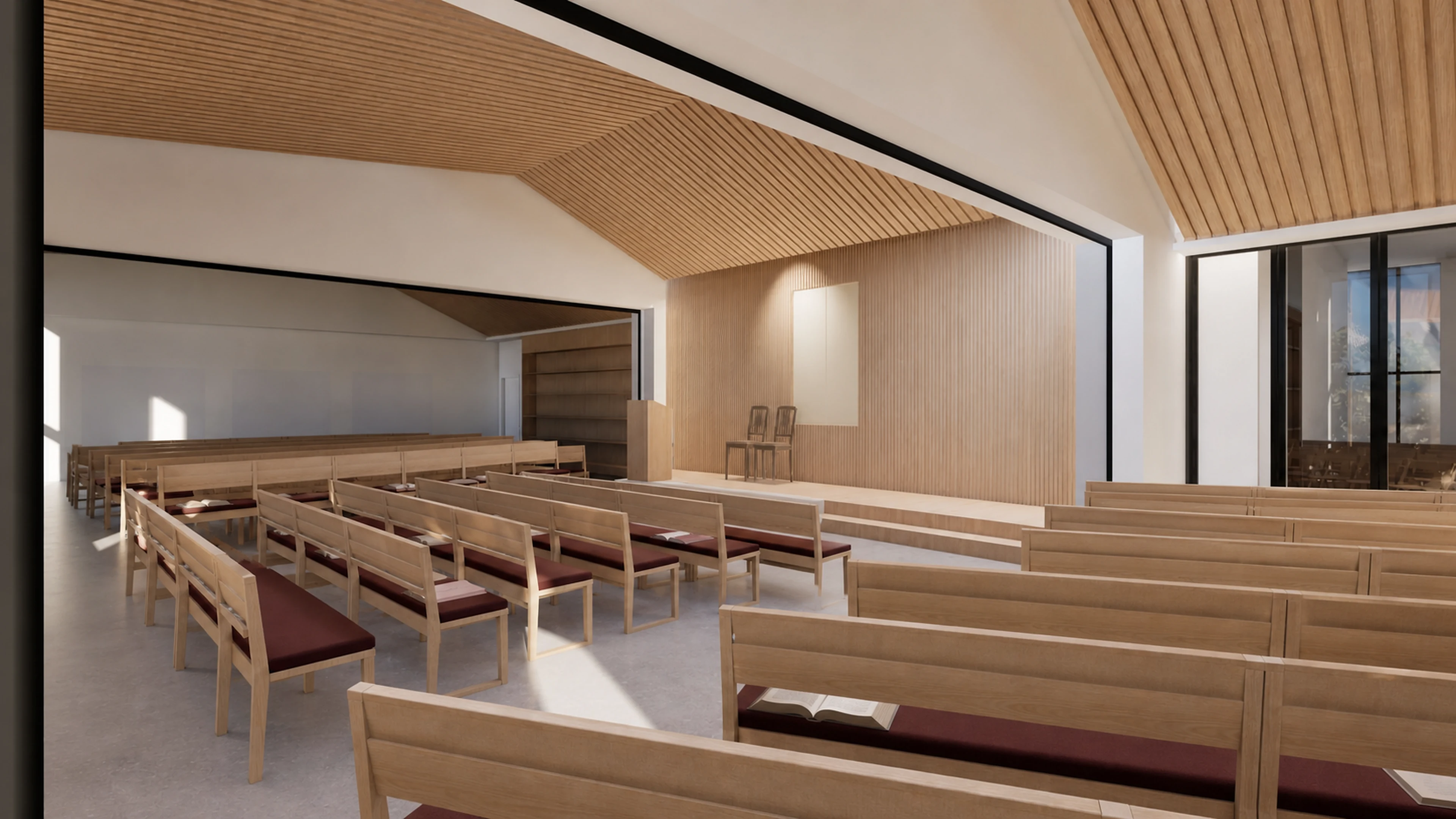 A quiet prayer configuration