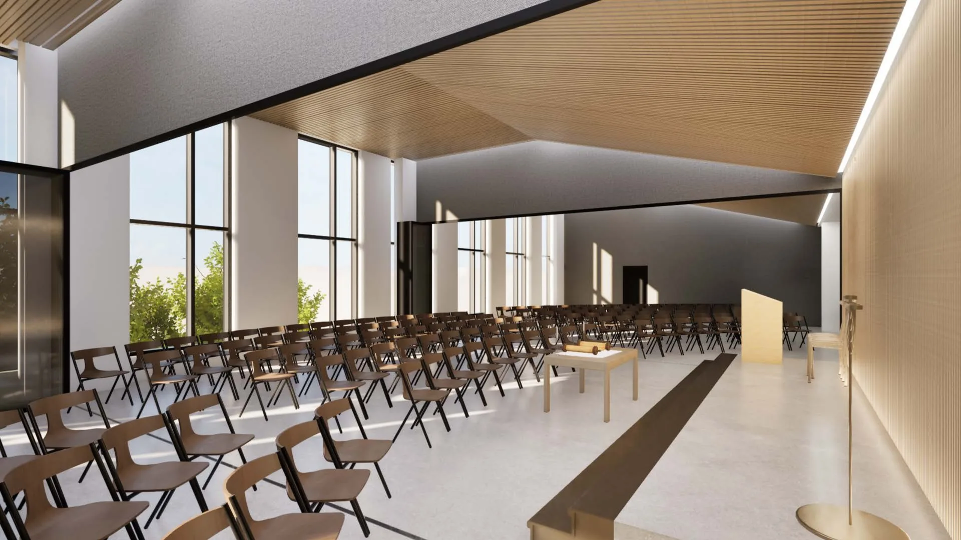 Hall study · platform view